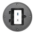 thumbnail image 1 of RiteAV USB-3 USBC Floor Box [Black], 1 of 1