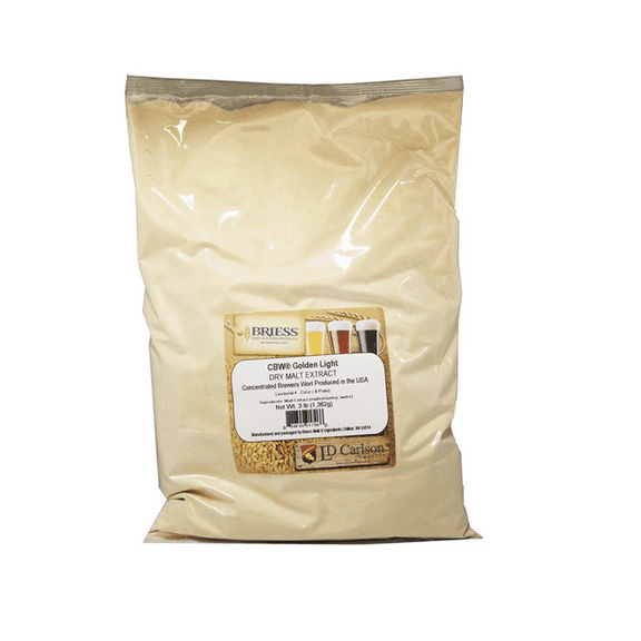 Briess Golden Light Dry Malt Extract 3 Lb