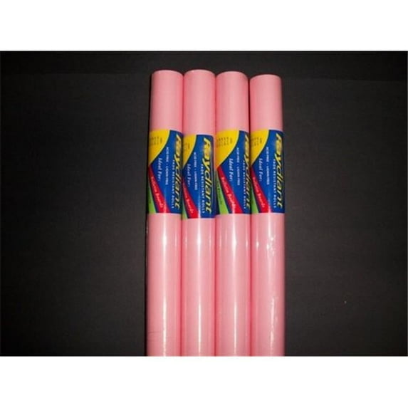 RiteCo Raydiant 80047 Riteco Raydiant Fade Resistant Art Rolls Pink 48 In. X 50 Ft. 4 Pack