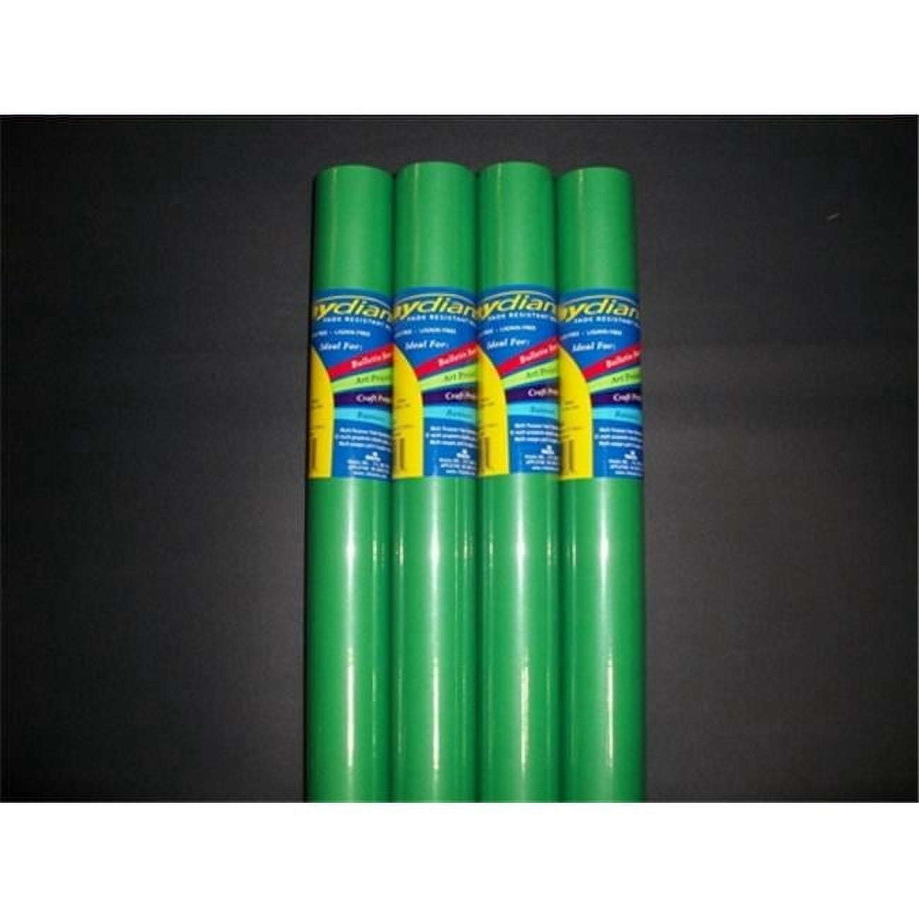 RiteCo Raydiant 80107 Riteco Raydiant Fade Resistant Art Rolls Bright Green 48 In. X 50 Ft. 4 Pack