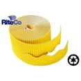 thumbnail image 1 of RiteCo Raydiant  Riteco Trim-It Corrugated Scalloped Decorative Border. Two .25 In. X 50 Ft. Strips Per Roll Canary- 6 Rolls, 1 of 1