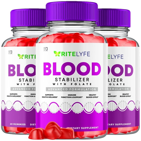 RiteLyfe Maximum Strength Blood Support Supplement 180 Gummies