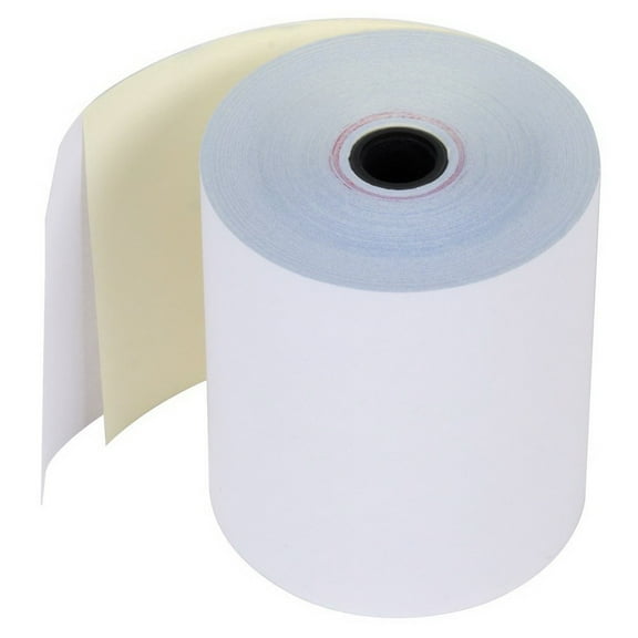 RiteMade Roll no. 45 2-Ply Carbonless Register Roll Bond White and Canary | 50/Case