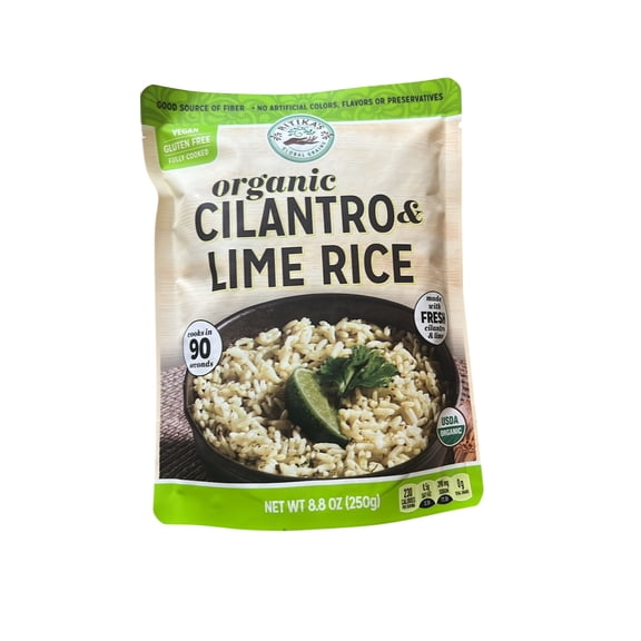 Ritikas Organic Cilantro & Lime Rice 8.8 OZ (250g)