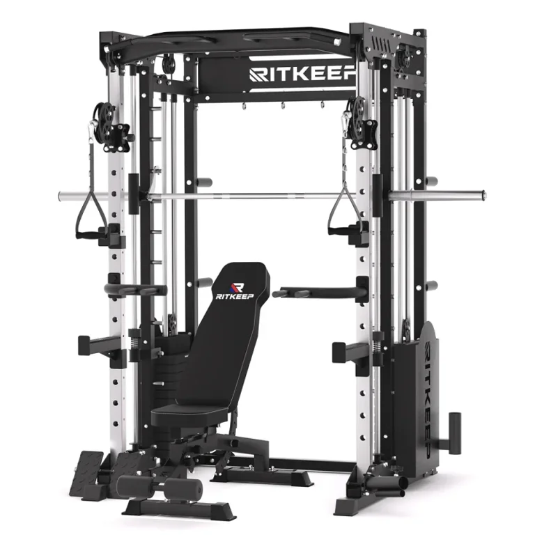 Ritkeep PMAX 5600 Pro Home Gym Smith Machine, 6-in-1 Squat Rack