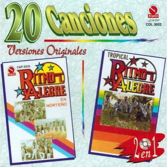 Ritmo Alegre (20 Canciones Volumen 2) 3002 Ritmo Alegre (CD)