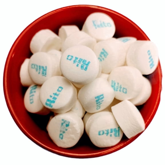 Rito Canada White Peppermint Mints, 4 lbs, Allergen Free