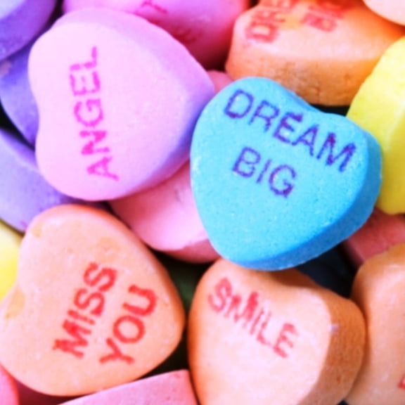 Rito Fruit Flavored Conversation Hearts, 2 lbs