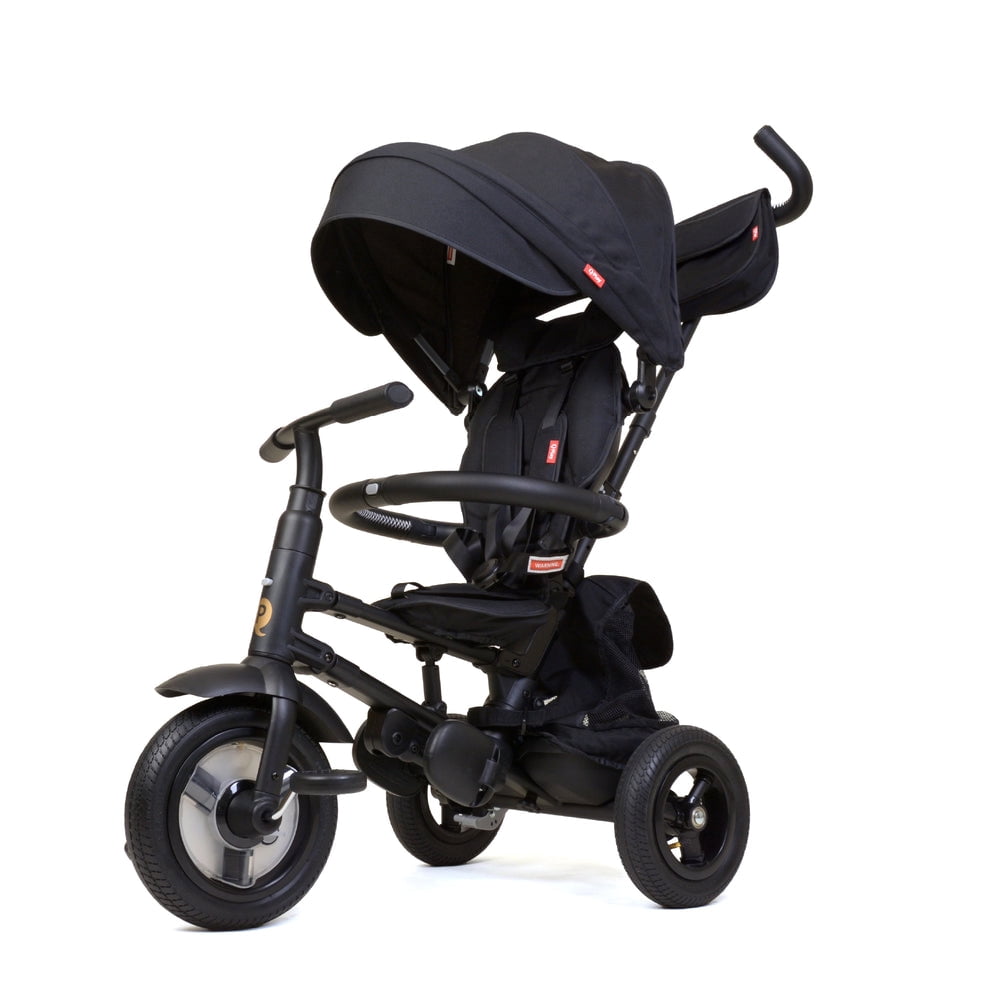Rito Plus Folding Stroller/ Trike - Premium Midnight Black