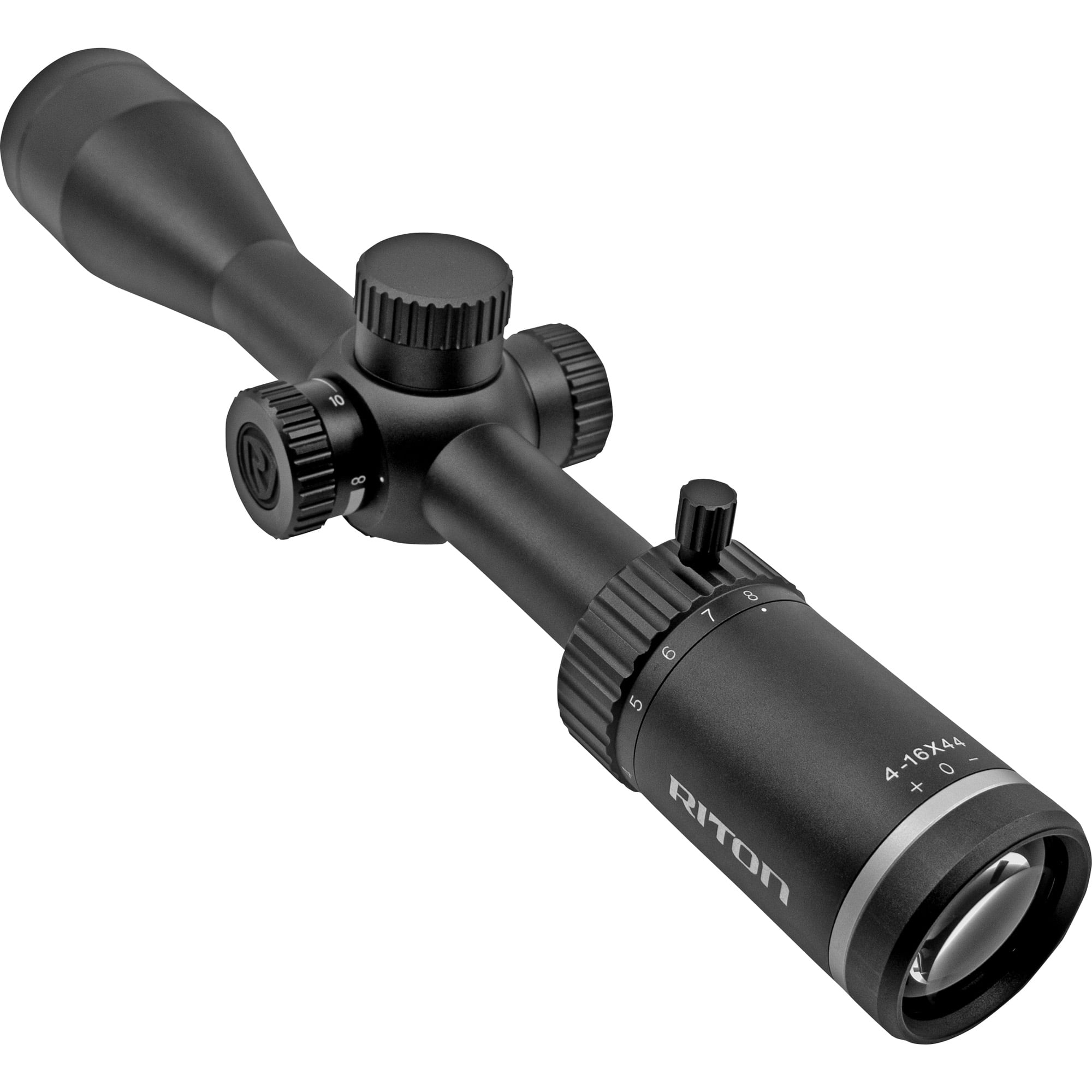 Riton X1 Primal 4-16x44mm Rifle Scope with Integrated Throw Lever