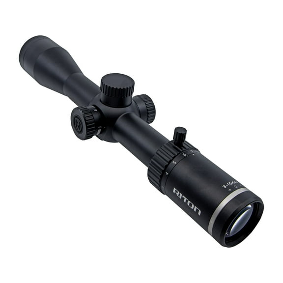 Riton Optics X3 Primal Rifle Scope, 3-15x44mm, 30mm Tube, Second Focal Plane, PD