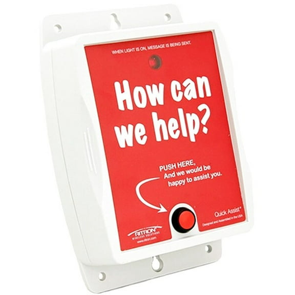 Ritron Wireless Call Button,UHF RQA-451