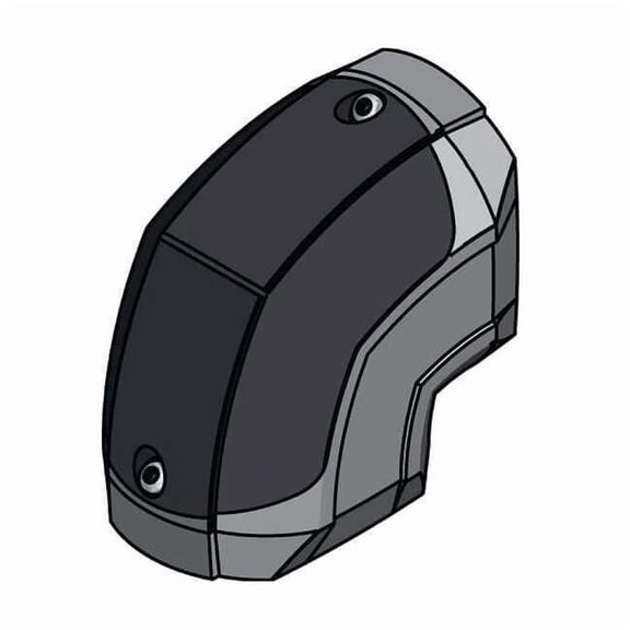 Rittal Arm Coupling Between Tubing Sections, NOVAL Accessory, Aluminum 6206600