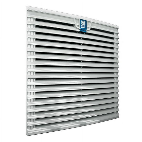 Rittal Cmpct Axial Fan Grlle,Exhst 3240200