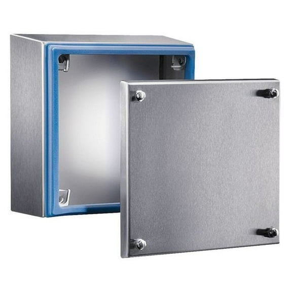 Rittal Enclosure,Metallc,8In.H x 8In.W x 5In.D 1672600
