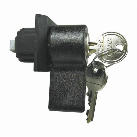 Rittal Keylocking Thumb Turn, Keylocking Thumb Turn Accessory, Zinc 2576000