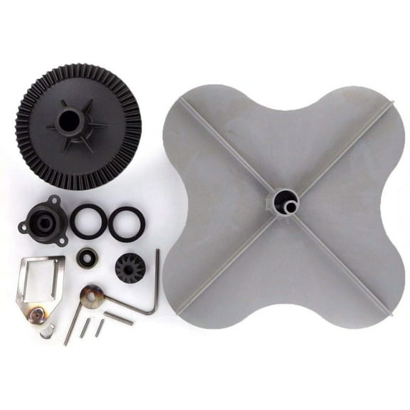 Rittenhouse Complete Lesco Spreader Repair Kit with Non-Stick Impeller and 092463 Standard Agitator