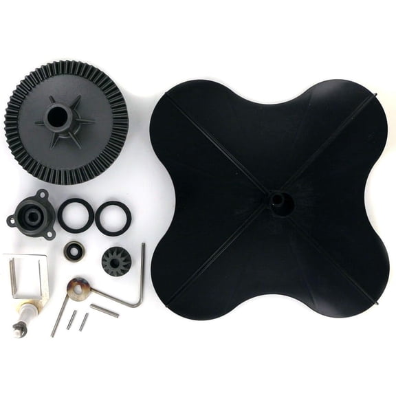 Rittenhouse Complete Lesco Spreader Repair Kit with Ultra Plus Impeller and 092463 Standard Agitator