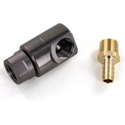 Rittenhouse Super Swivel Heavy-Duty Hose Reel Swivel 1/2-Inch NPT with Brass Hose Barb Fitting 1/2-Inch Hose Barb x 1/2-Inch MNPT - Bundle, 2 Items
