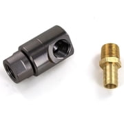 Rittenhouse Super Swivel Heavy-Duty Hose Reel Swivel 1/2-Inch NPT with Brass Hose Barb Fitting 5/8-Inch Hose Barb x 1/2-Inch MNPT - Bundle, 2 Items