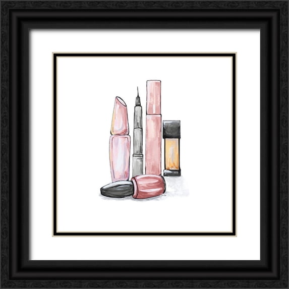 Ritter, Gina 12x12 Black Ornate Wood Framed with Double Matting Museum Art Print Titled - Getting Ready II