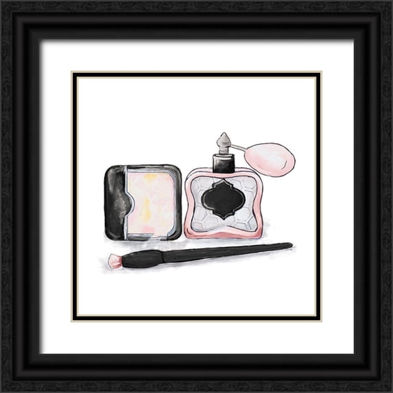 Ritter, Gina 12x12 Black Ornate Wood Framed with Double Matting Museum Art Print Titled - Getting Ready I