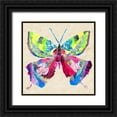 thumbnail image 1 of Ritter, Gina 15x15 Black Ornate Wood Framed with Double Matting Museum Art Print Titled - Brilliant Butterfly I, 1 of 4