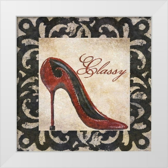 Ritter, Gina 15x15 White Modern Wood Framed Museum Art Print Titled - Classy