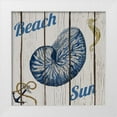 thumbnail image 1 of Ritter, Gina 15x15 White Modern Wood Framed Museum Art Print Titled - Nautical Shells II, 1 of 4