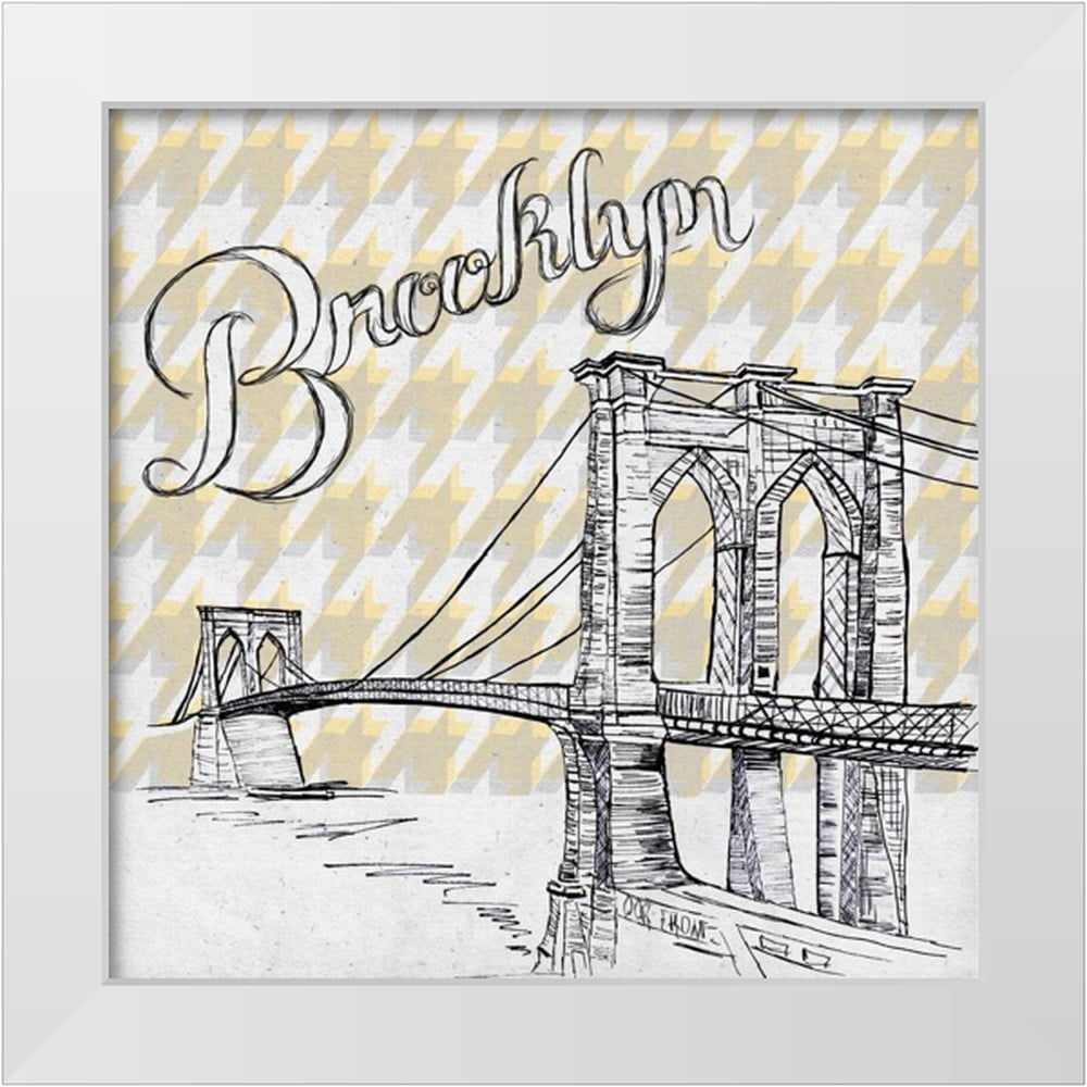 Ritter, Gina 15x15 White Modern Wood Framed Museum Art Print Titled ...