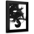 thumbnail image 1 of Ritter, Gina 17x24 Black Modern Framed Museum Art Print Titled - Noir Strokes I, 1 of 5