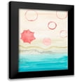 thumbnail image 1 of Ritter, Gina 19x24 Black Modern Framed Museum Art Print Titled - Watercolor Beach Stains I, 1 of 5