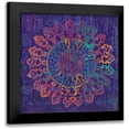 thumbnail image 1 of Ritter, Gina 20x20 Black Modern Framed Museum Art Print Titled - Spiral Burst, 1 of 5