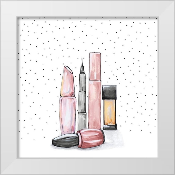 Ritter, Gina 20x20 White Modern Wood Framed Museum Art Print Titled - Getting Ready II