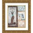 thumbnail image 1 of Ritter, Gina 20x24 Gold Ornate Wood Framed with Double Matting Museum Art Print Titled - Dress Shop I, 1 of 4