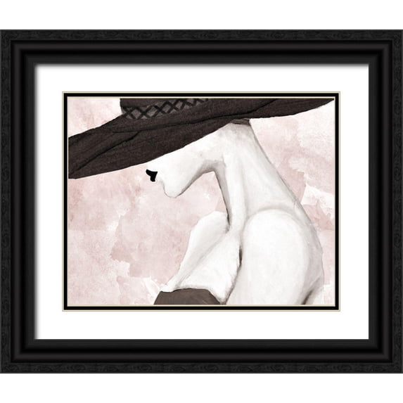 Ritter, Gina 24x20 Black Ornate Wood Framed with Double Matting Museum Art Print Titled - Trendy Lady