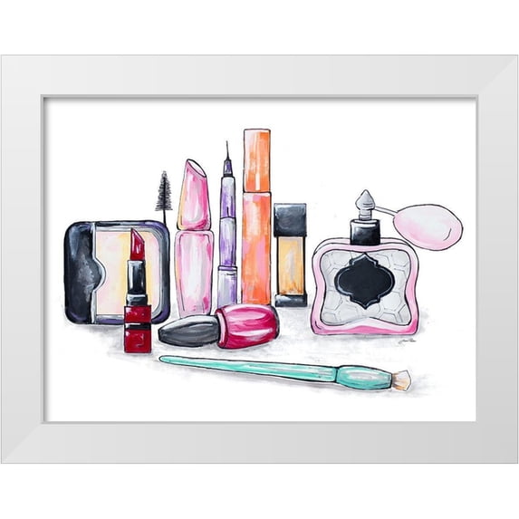 Ritter, Gina 32x25 White Modern Wood Framed Museum Art Print Titled - The Essentials