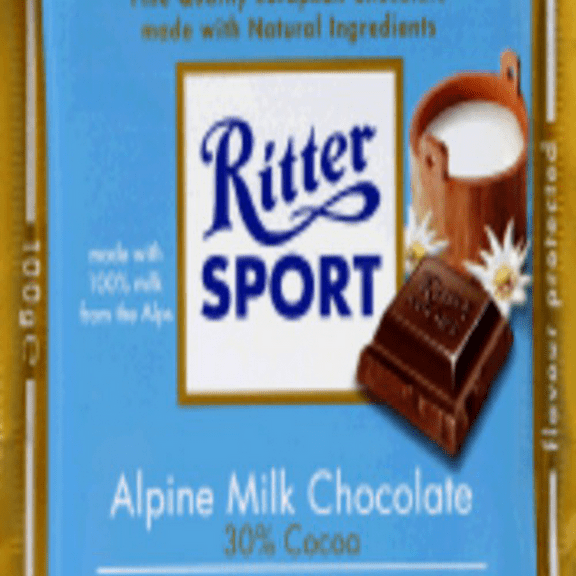 Ritter Sport Chocolate (Pack of 8)