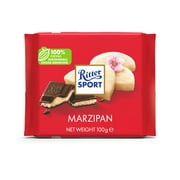 Ritter Sport Dark Chocolate with Marzipan 3.5oz Bar May Contain Nuts
