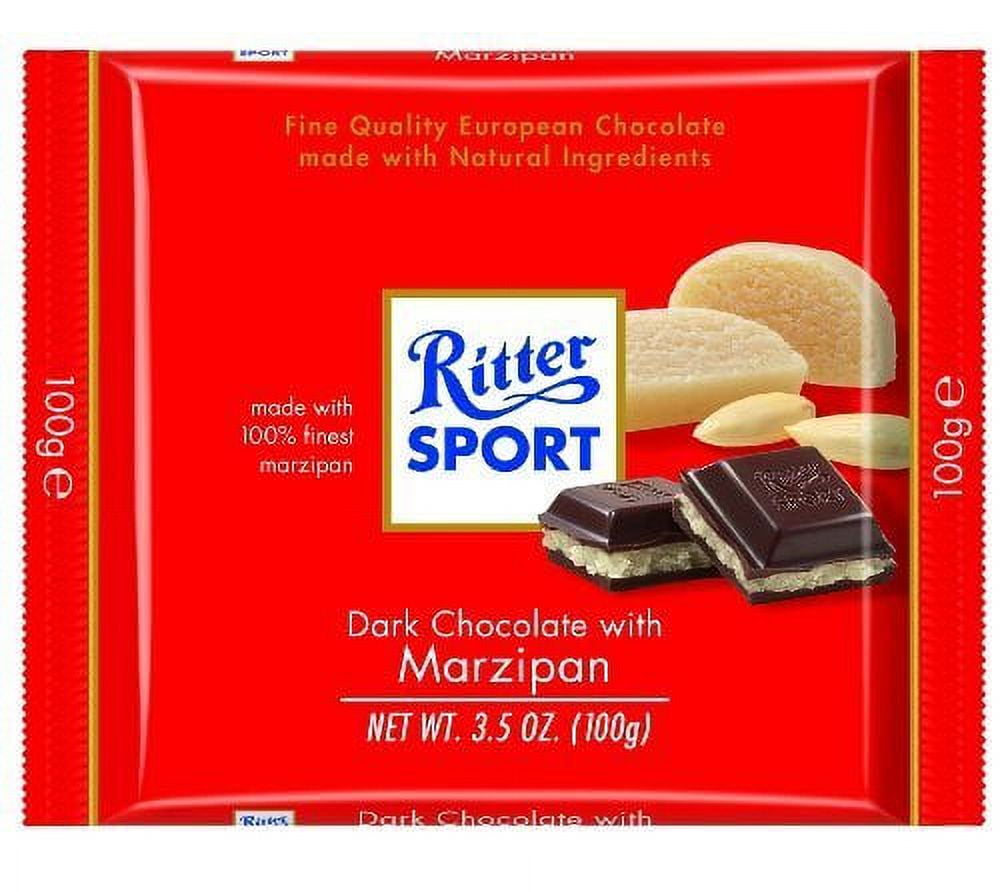 Ritter Sport Marzipan Dark Chocolate 100g