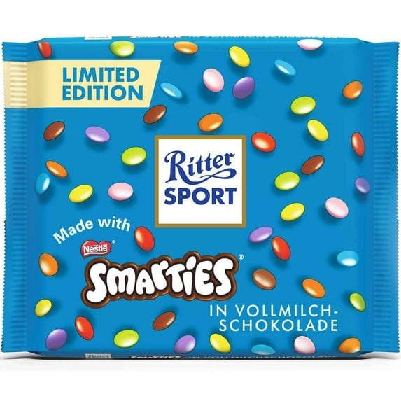 Ritter Sport Milk Chocolate w/ Smarties Limited (Germany)