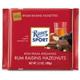 thumbnail image 1 of Ritter Sport Milk With Rum Raisins  Hazelnuts, 1 of 2