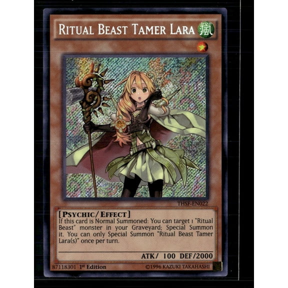 Ritual Beast Tamer Lara Super Rare