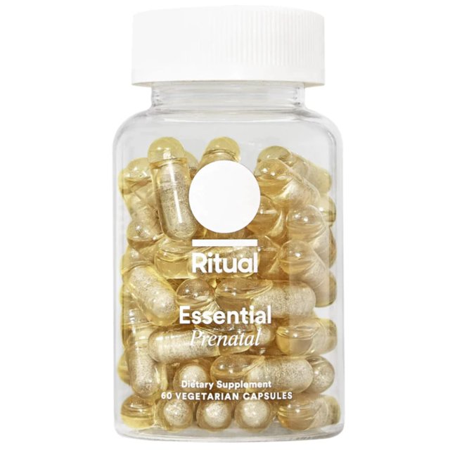 Ritual Prenatal Vitamin 60 Capsules Folate & Choline for Neural Tube