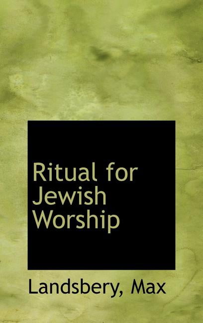 Ritual for Jewish Worship Hardcover