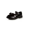 thumbnail image 1 of Ritualay Mary Jane Shoes for Girls Bow Dress Shoes Comfort Casual Uniform School Shoes(Little Kid/Big Kid) Black 12c, 1 of 8