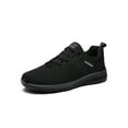 thumbnail image 1 of Ritualay Men's Comfortable Low Top Athletic Shoes Sport Lightweight Sneakers Outdoor Non-Slip Knit Walking Shoe Black 8.5, 1 of 9
