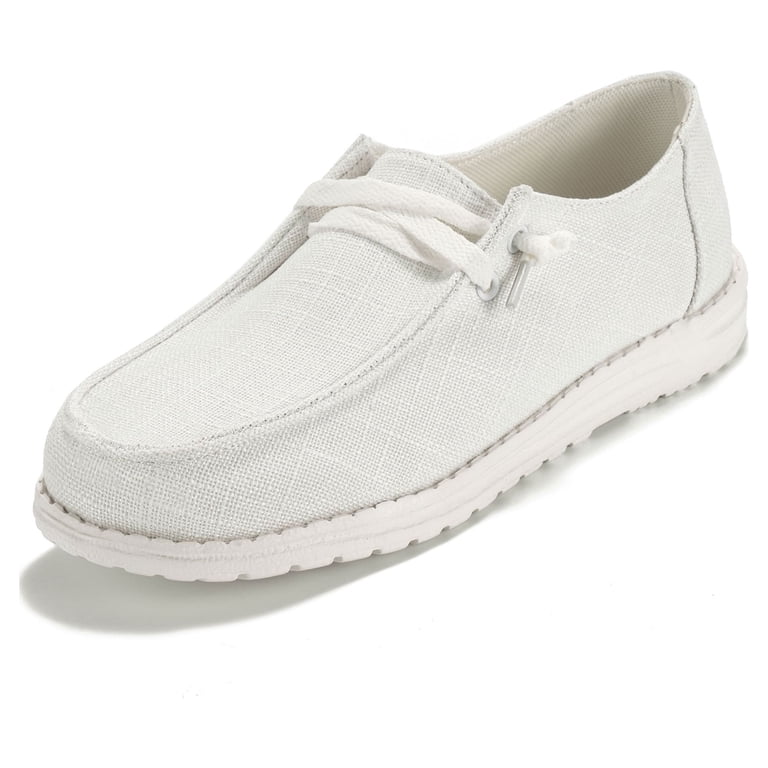 Men\'s Slip-On Canvas Shoes in Beige - Casual Comfort Men main image 4