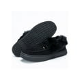 thumbnail image 1 of Ritualay Moccasin Slippers for Women Loafer Slip On Casual Flats Winter Shoes Indoor Outdoor Black 4, 1 of 5