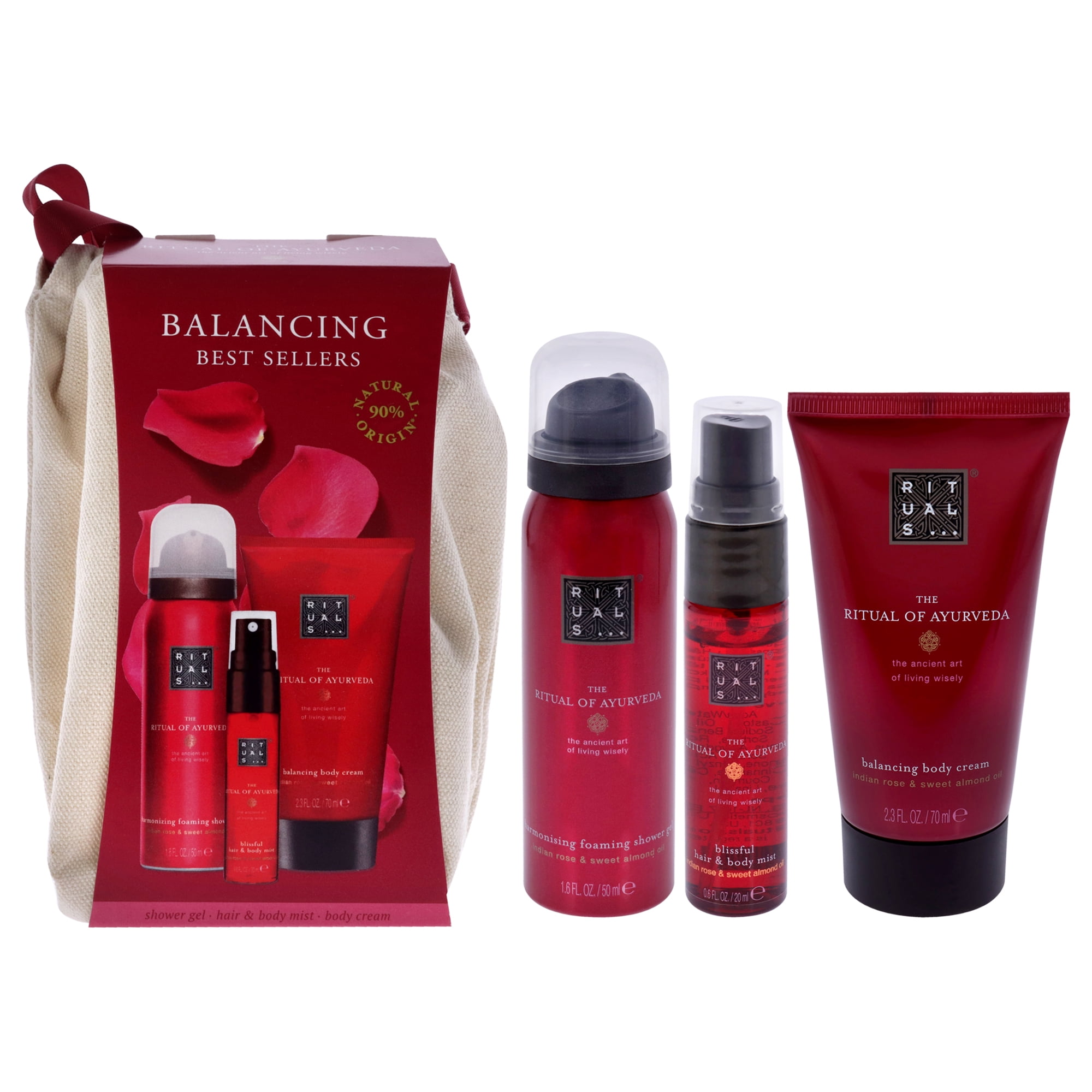 Rituals The Ritual of Ayurveda Rebalancing Collection , 4 Pc 2.3oz